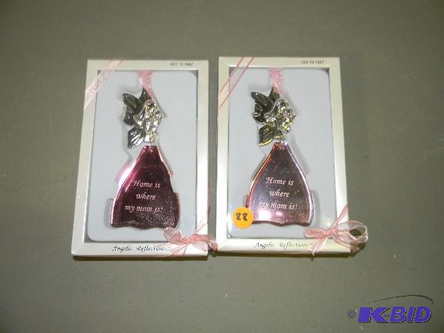 2 NEW Angelic Reflection ornament g...