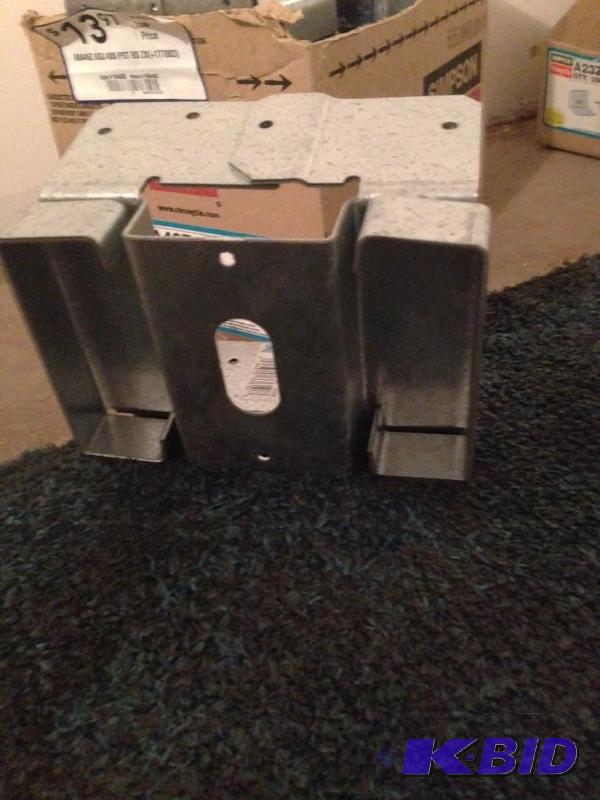 lot 13 image: 13- 4x6 Post Bases  ...