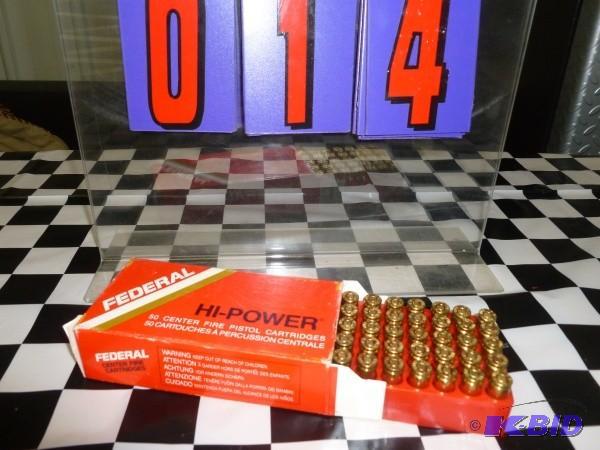 Box federal 9 mm 115 grain jacketed...