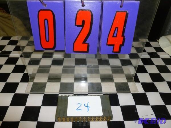 Box of 50 rounds .22 caliber ammo w...