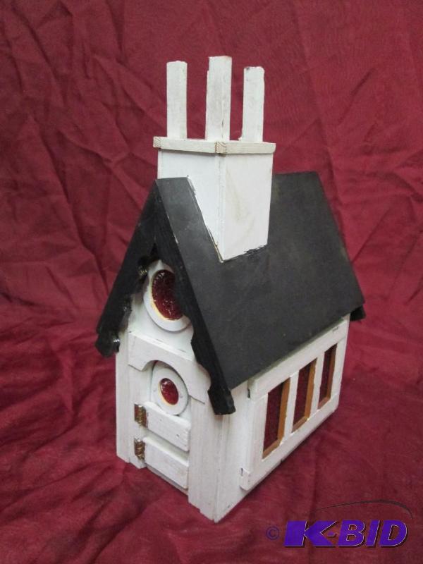 Decorative light up church. Stands ...