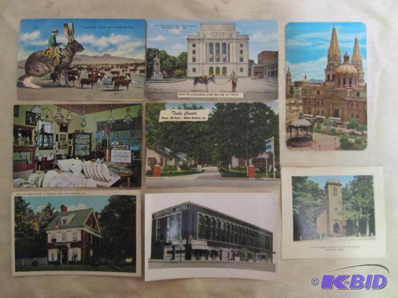 Vintage post cards from 1962...