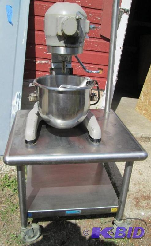 Hobart industrial size mixer with h...