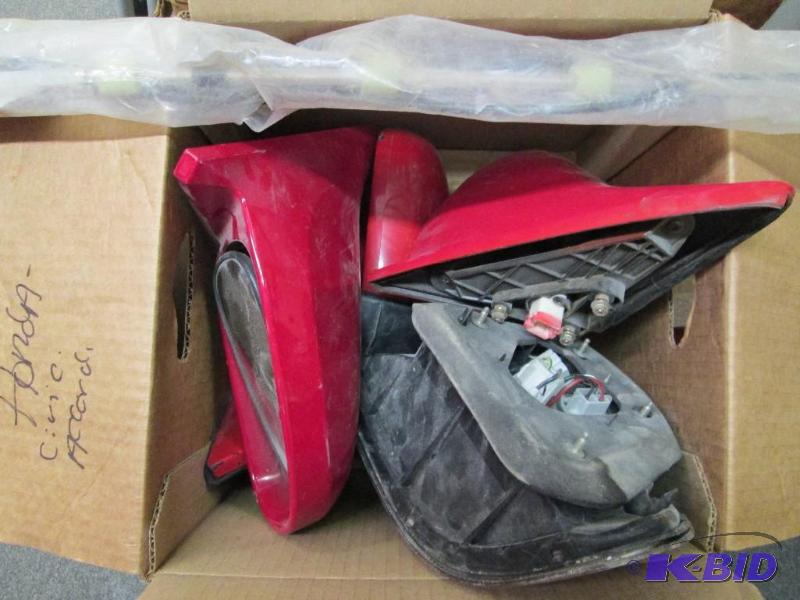 Lot of mirrors and an antenna for a...