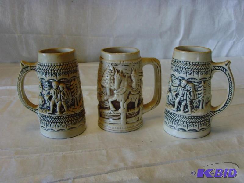 Lot of Steins