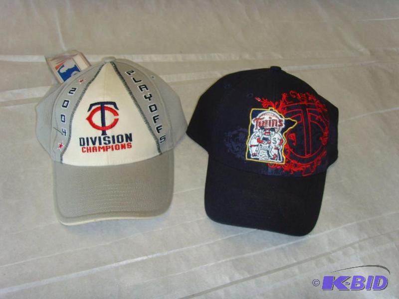 Lot of 2 Twins Caps