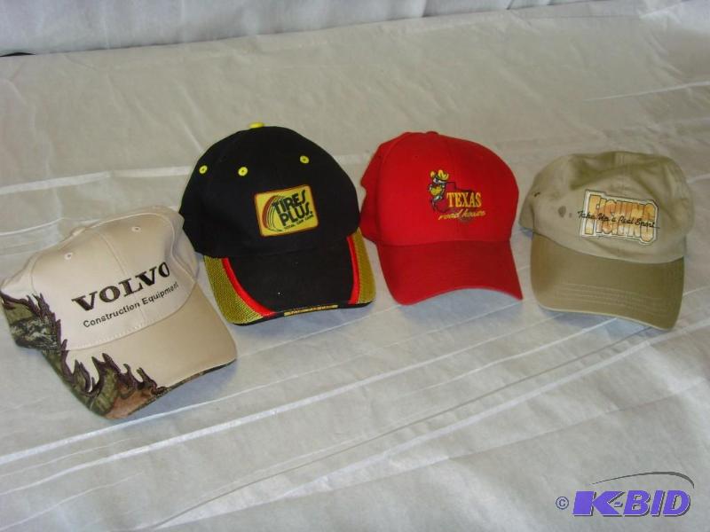 Lot of 4 Baseball Caps