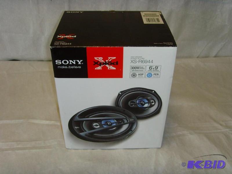 Sony Xplod Speakers