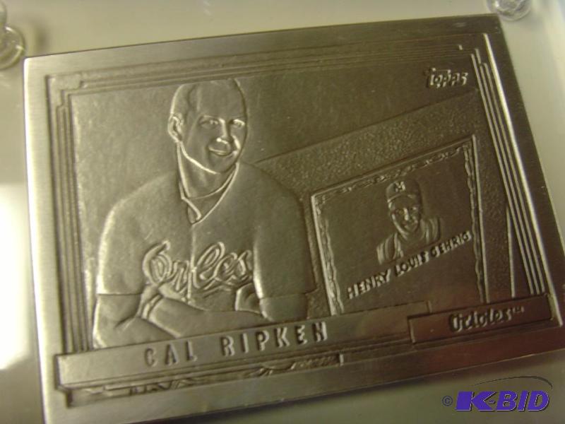 4.25 oz Silver Cal Ripken Card