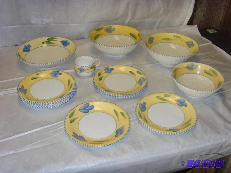Italian Plate & Bowl Set