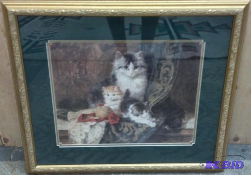 lot 10 image: Henriette Ronner Print