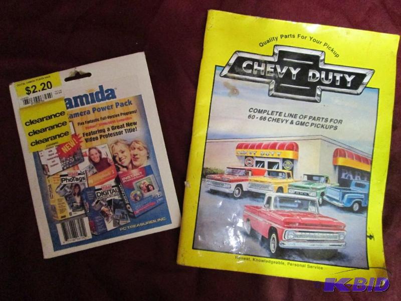 lot 73 image: Chevy Duty parts book for 1960-69 C...