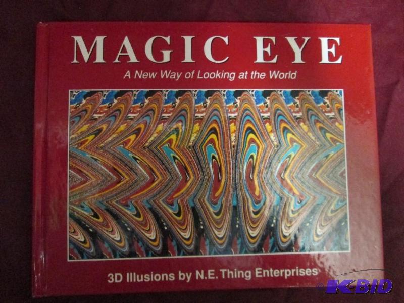 lot 82 image: Magic Eye books of 3D Illusions by ...