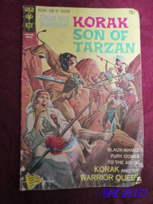 lot 87 image: 1971 Gold Key comics Korak Son of ...