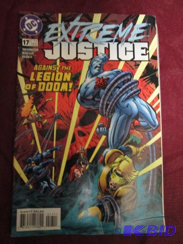 lot 89 image: DC Comics Extreme Justice Against ...