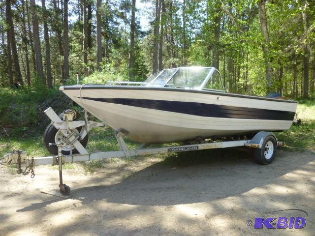 1987 Crestliner&nbsp18 Aluminum S...