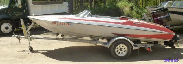 1983 Glastron Model CUX16 16 Fiber...