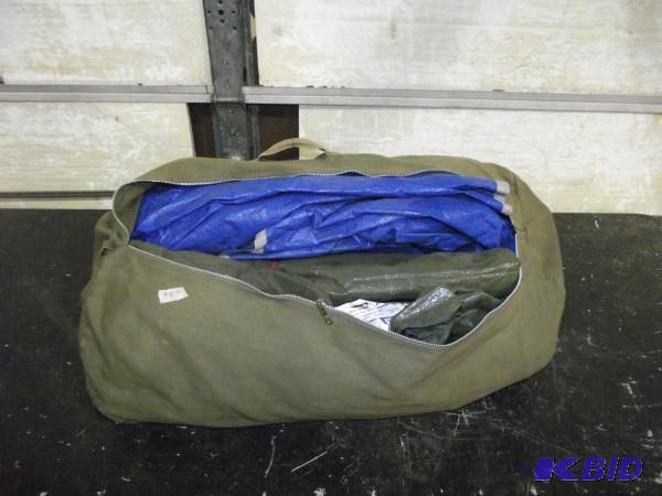 lot 65 image: (2) Canvas Tents   Unsure of size o...