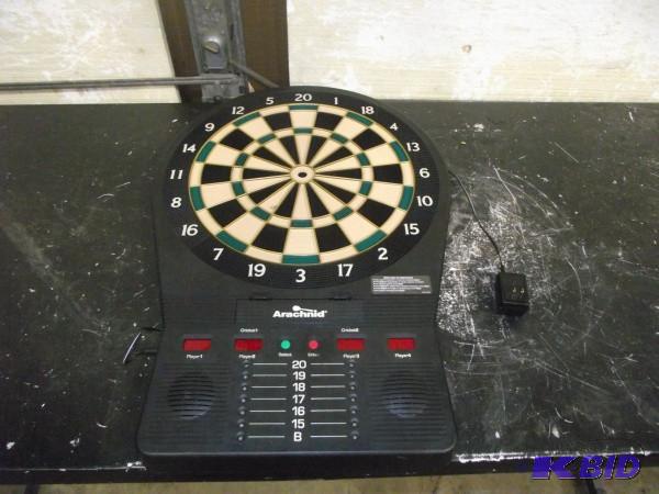 lot 67 image: Electronic Dart Board   Comes with ...