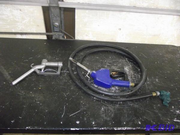 lot 71 image: (2) Fuel Nozzles   (1) Gravity nozz...