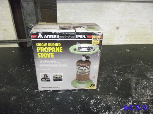 lot 72 image: American Camper Single Burner Propa...