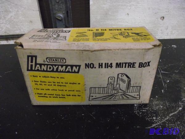 lot 84 image: Stanley Handy Mitre Box...