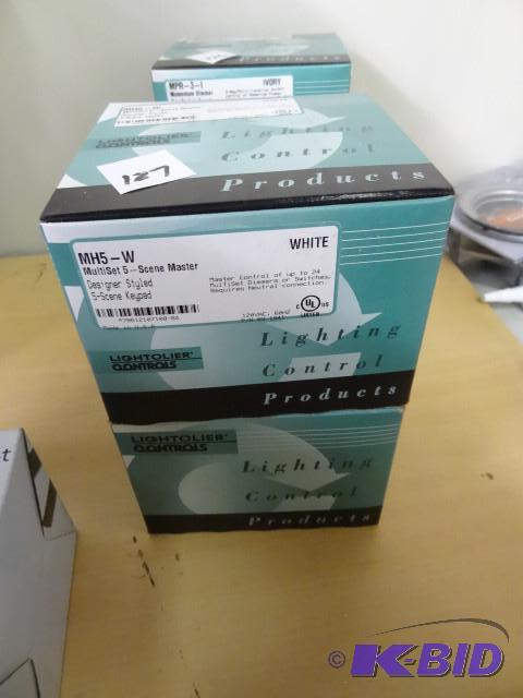 Qty 2 New Lightolier Multiset 5 Sce...