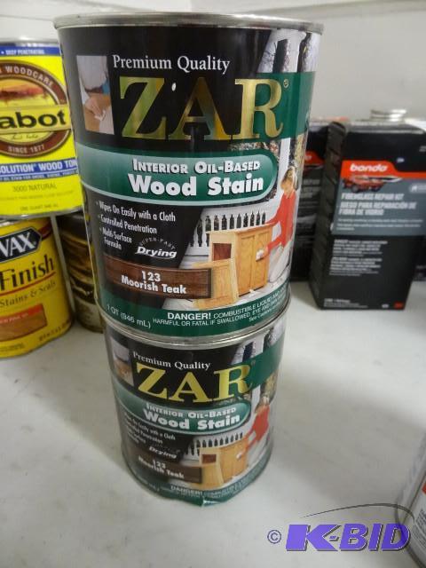 Qty 2 New ZAR Interior Oil Based wo...