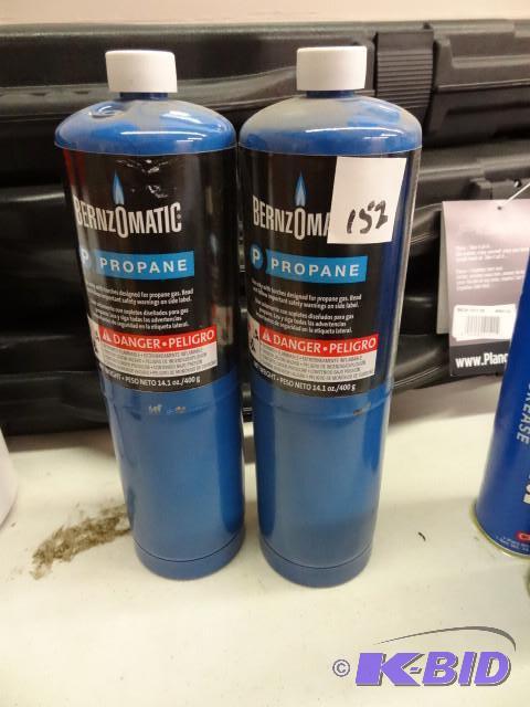 Qty 2 New Bernz-O-Matic Propane for...