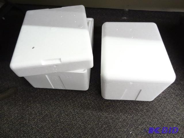 Qty 2 New styrofoam shipping cooler...