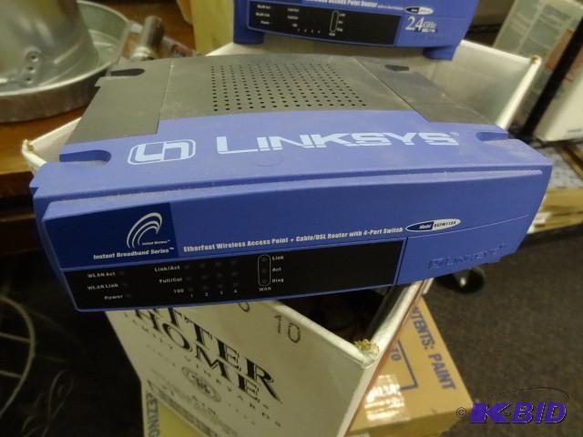 Qty 2 Used Linksys BEFW11S4 Wireles...