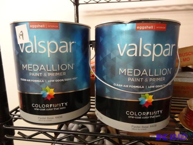 Qty 2 New Valspar Medallion Paint a...