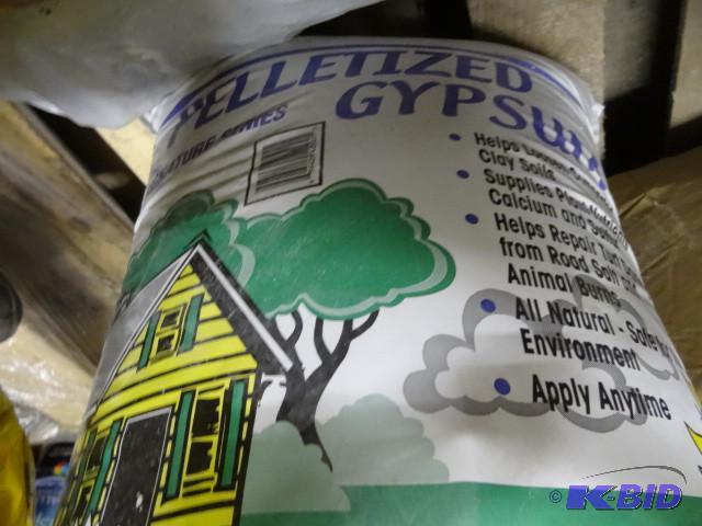 Approx 40 lbs pelletized gypsum hel...