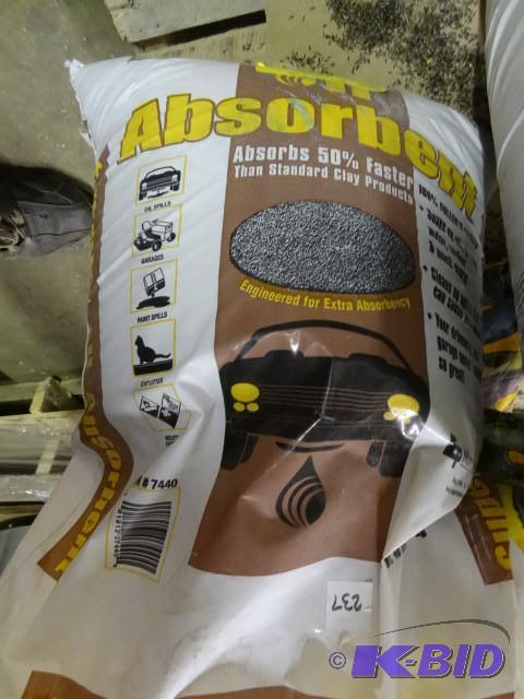 Approx 40 lbs Superior Oil Absorban...