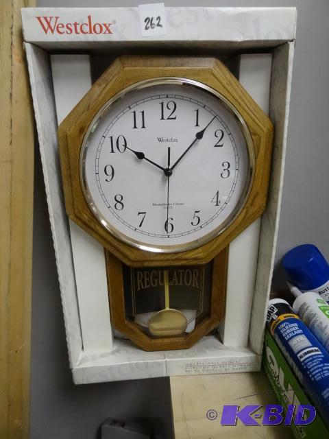 New in box Westclox Quartz Wall Clo...