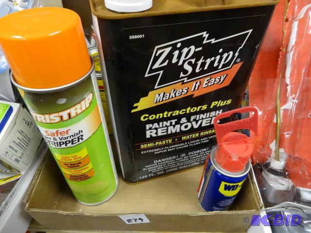 New gal zip-strip, spray can stripe...