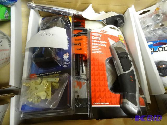 Large Tool Lot New Stud Finder, 8-1...