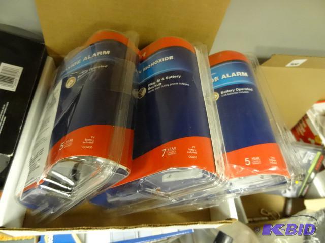 3 pc lot New First Alert CO2 alarms...