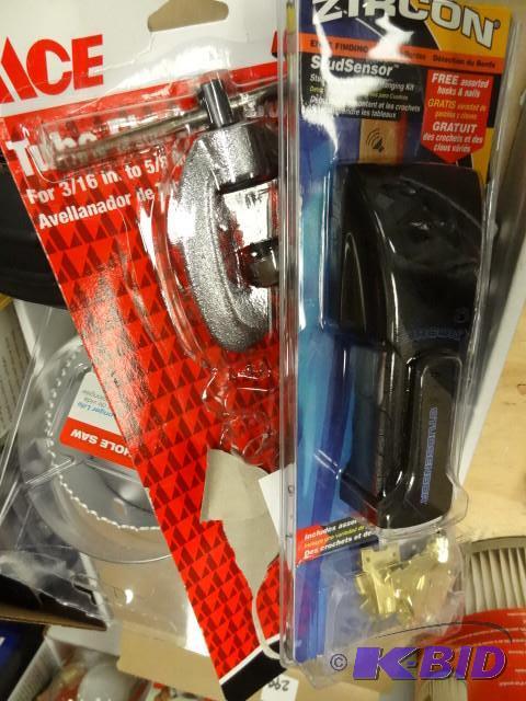New large tool lot incl. Stud Finde...
