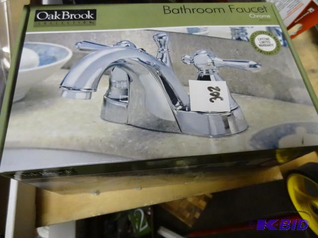 New Oak Brook Chrome Bathroom Fauce...
