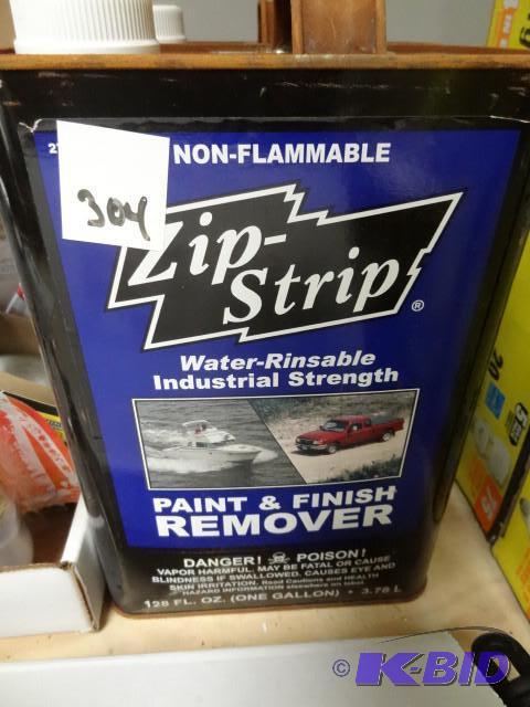 New 2 gal Zip Strip paint and finis...