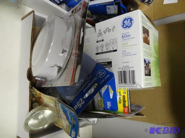 New lot of various light bulbs...