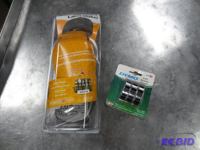 Dymo personal label maker and label...