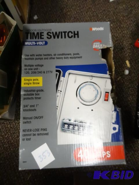 New Woods 40 amp indoor outdoor mul...