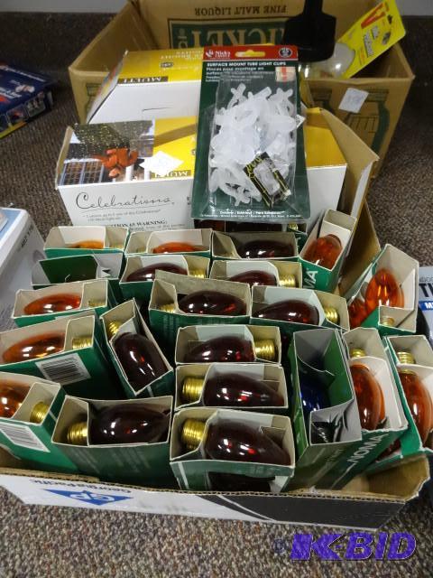 New large lot christmas light bulbs...