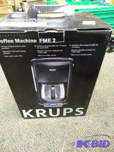 New Krups FME2 coffee machine...