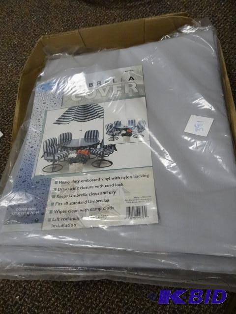 Qty 2 New umbrella covers...