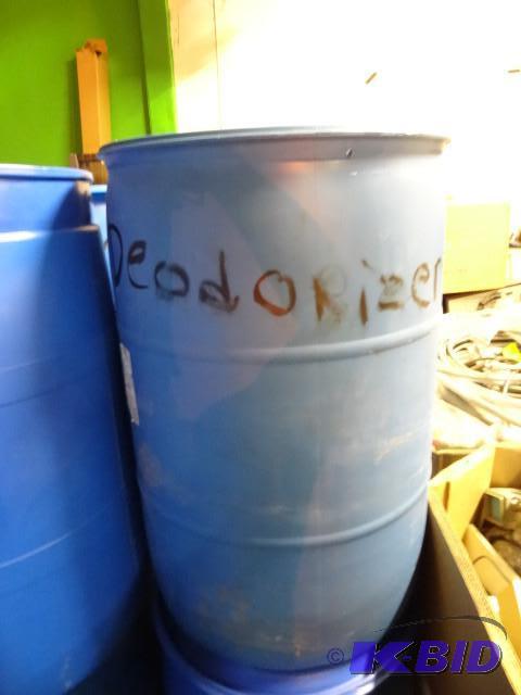 Used 55 gal Blue Plastic Drum...