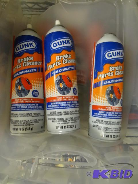 Qty 3 New Gunk Brake Parts Cleaner ...