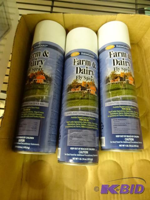 Qty 3 New Farm &amp Dairy Fly Spra...